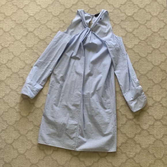 Rag & Bone Collingwood Long Sleeve Cold Shoulder Dress - Picture 5 of 12